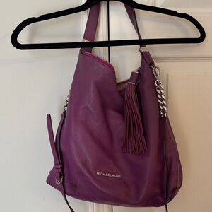 Michael Kors Vibrant Purple Shoulder Bag
